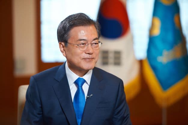 S.Korea’s President Moon pledges $1.92bn to boost COVID-19 vaccine production