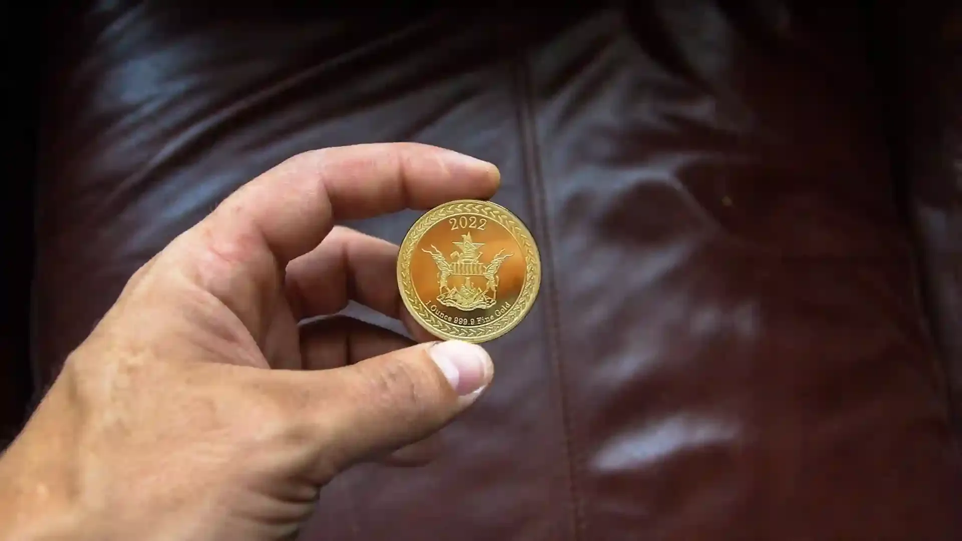 Zimbabwe launches new gold coins as legal tender to tackle hyperinflation in 2022