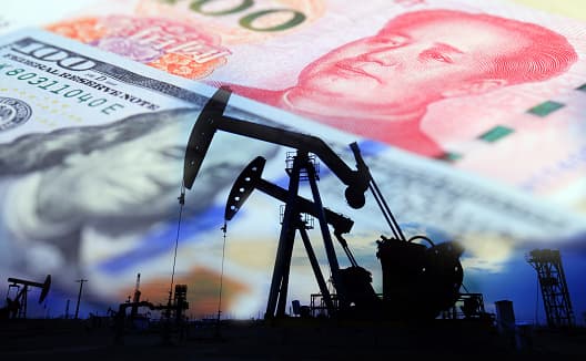 Oil prices rise on stronger Chinese economic recovery.