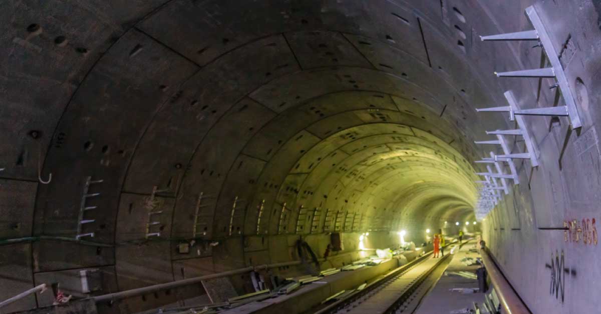 Middle East’s longest railway tunnel project has been completed by China Civil Engineering Construction Corporation