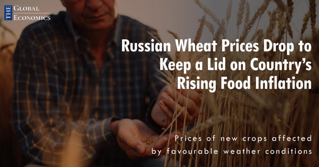 Russian Wheat Prices Drop To Keep A Lid On Country’s Rising Food Inflation