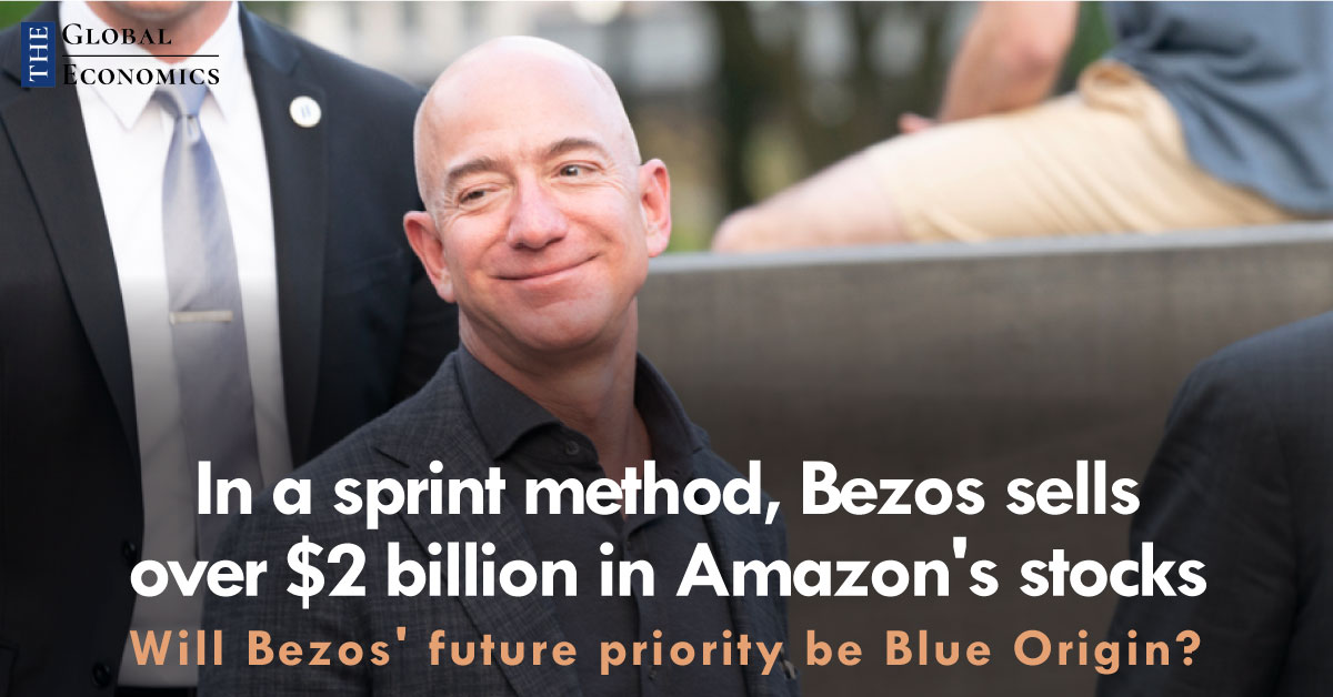 In A Sprint Method, Bezos Sells Over $2 Billion In Amazon's Stocks