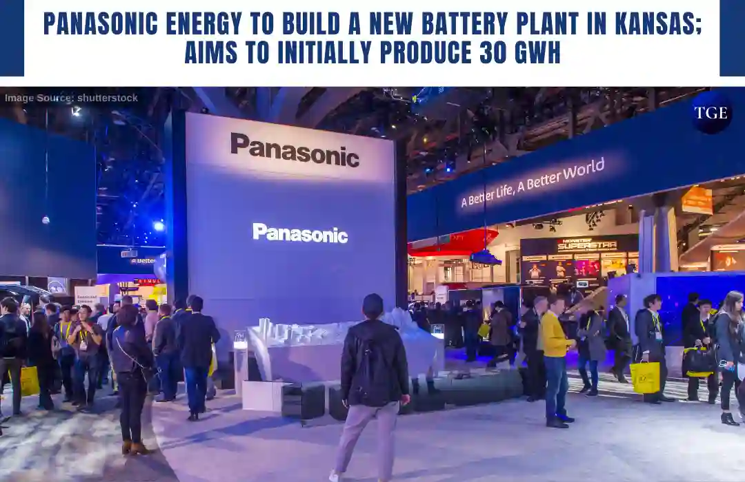 Panasonic to start building Kansas battery plant next month